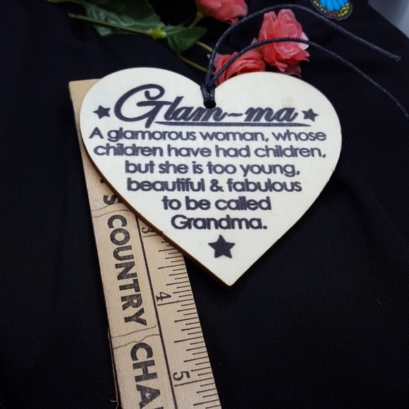 💥 SALE!!!💥 MUST 💥 NWOT grandma "glam-ma" sign decor - Picture 2 of 3